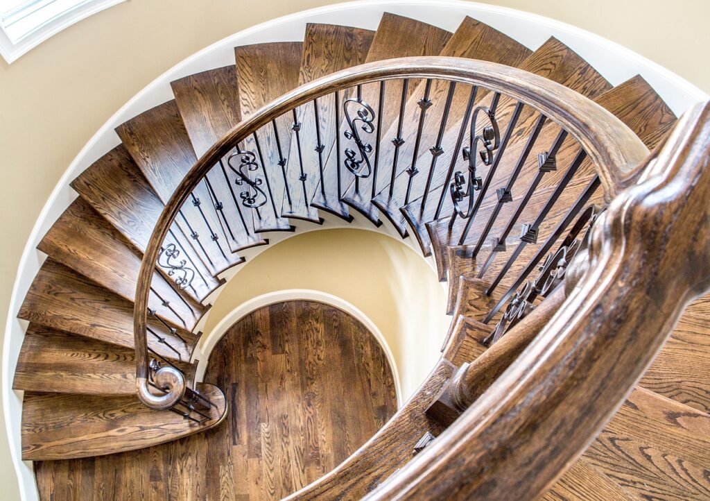 real estate, luxury, home, trim, residential, stairway, spiral, brown home, real estate, real estate, real estate, real estate, real estate
